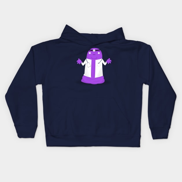 Doctor - Everyday Monsters Kids Hoodie by Frayed